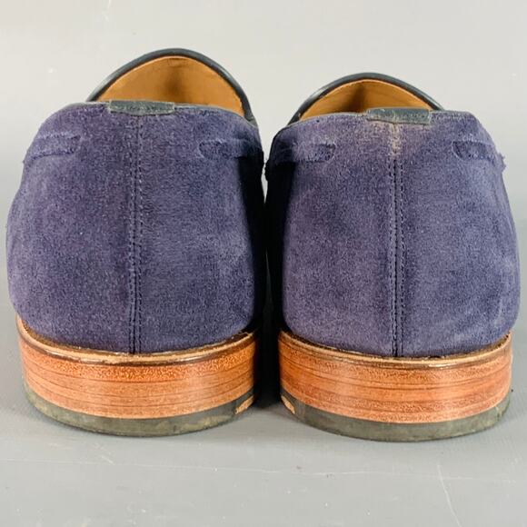 GRENSON Size 12 Scottie Navy Suede Tassel Moccasin Loafer main image 4